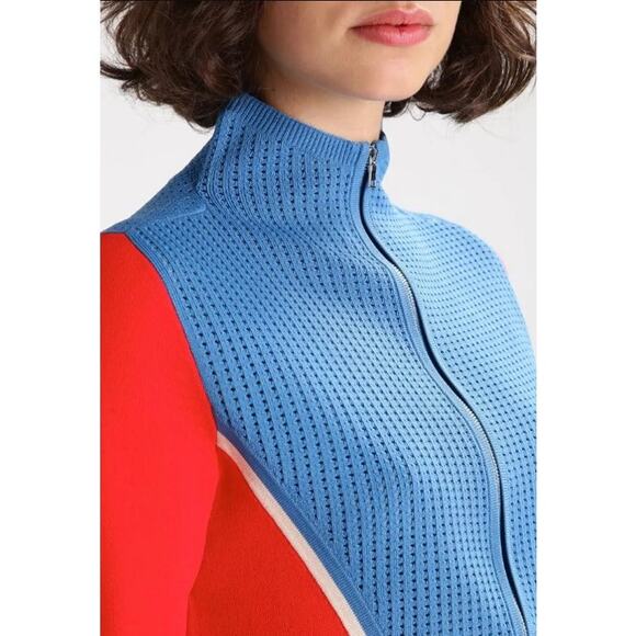 Sandro Paris Aiden Colorblock Cardigan - Picture 1 of 16